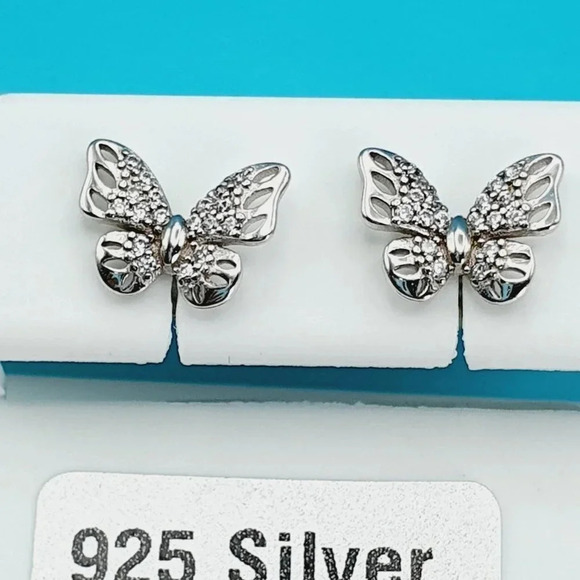 "925 Sterling Silver CZ Beautiful Earrings for Women, 1USPAR4238 - Picture 10 of 11